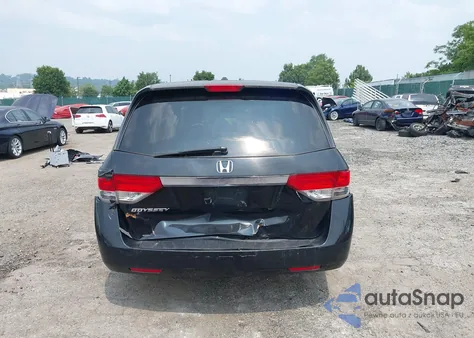 2015 Honda Odyssey Ex-L из США, поврежденный, VIN 5FNRL5H69FB118773